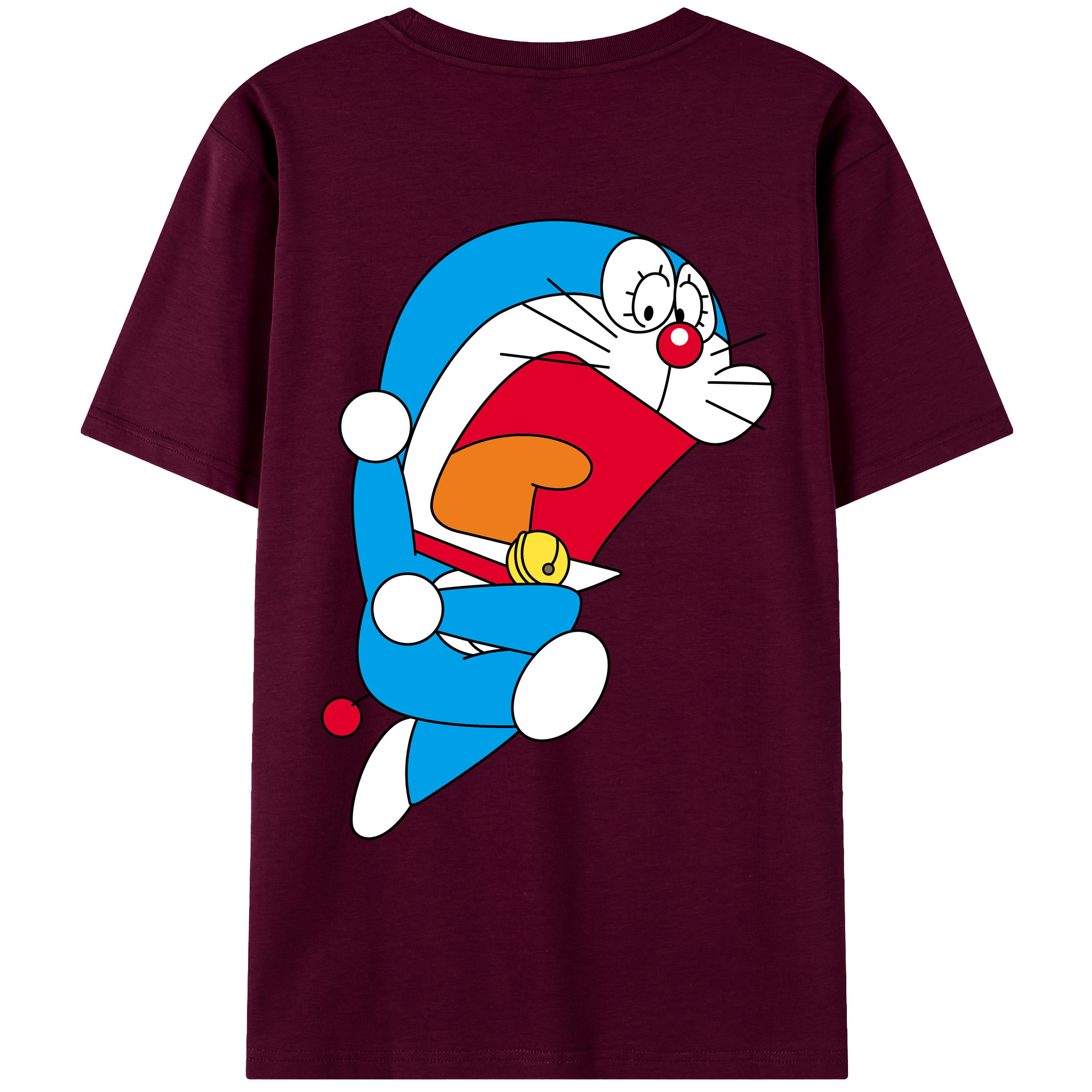 （画像用） ドラえもん Doraemon レディース半袖Tシャツ(バックプリント)